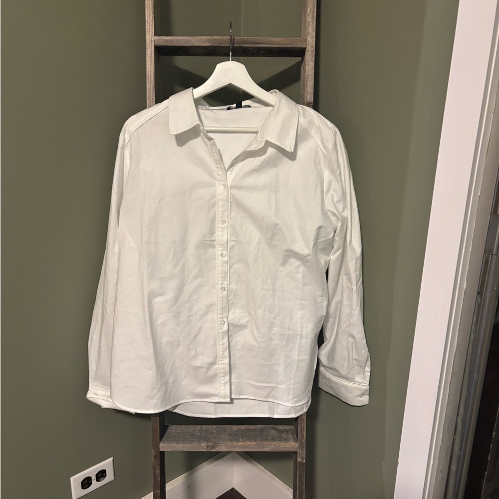 Modern Works Button Up Blouse